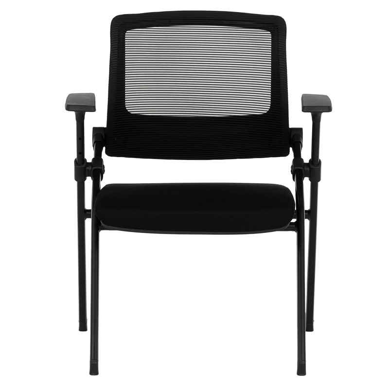 Сгъваем посетителски офис стол Carmen 1707 черен